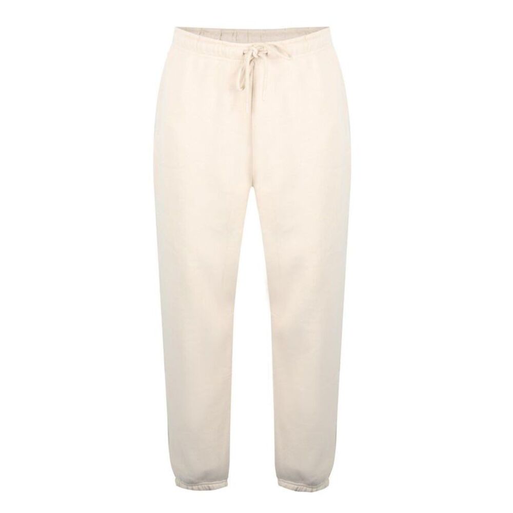 Firetrap Unisex Adult Solid Straight Leg Joggers / Ecru